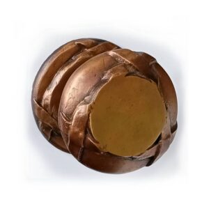 ORLEANS deurknop landelijk bronzen knop
