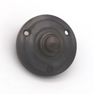 WAVE deurbel rond brons antiek zwart